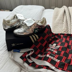 Wales Bonner x Adidas: Samba 'Silver Metallic Gum' 2023